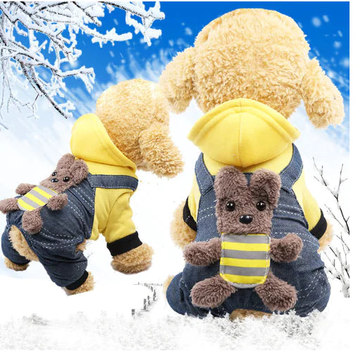 Flannel Warm Clothes for Dogs Fall/Winter