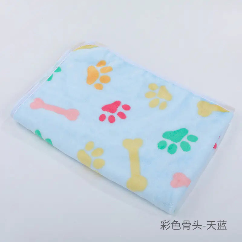 Pet Blanket - Coral Fleece for Cats and Dogs