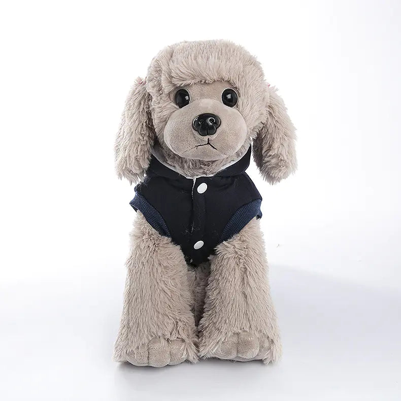 Thick Cotton Dog Coat for Pomeranian and Teddy