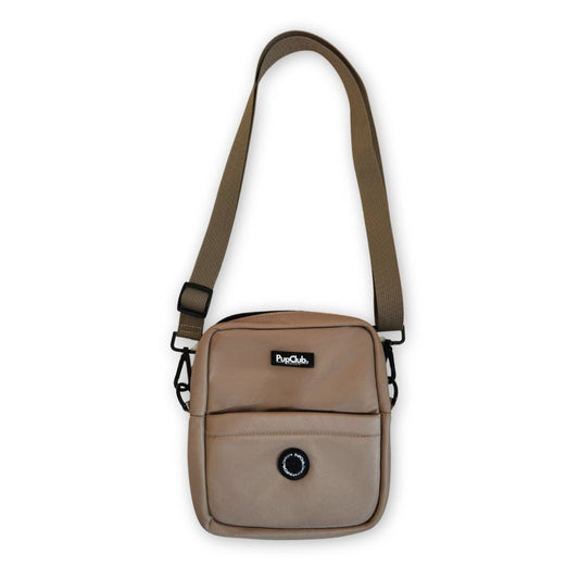 Mini Dog Walking Bag - Tan