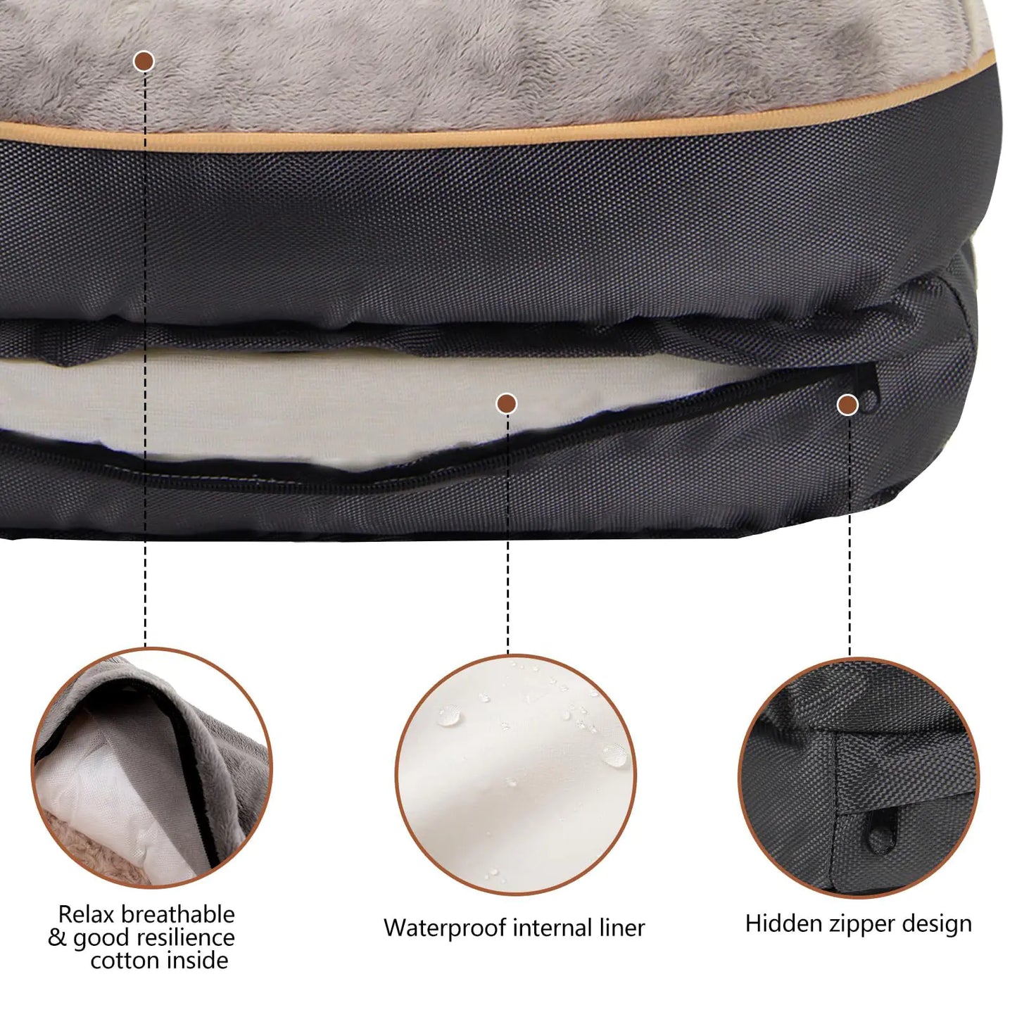 Four-Sided Sofa-Style Pet Kennel