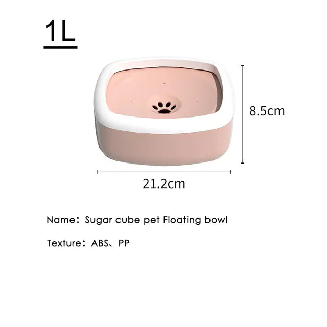 Pet Floating Bowl for Cats and Dogs - Water Drinker