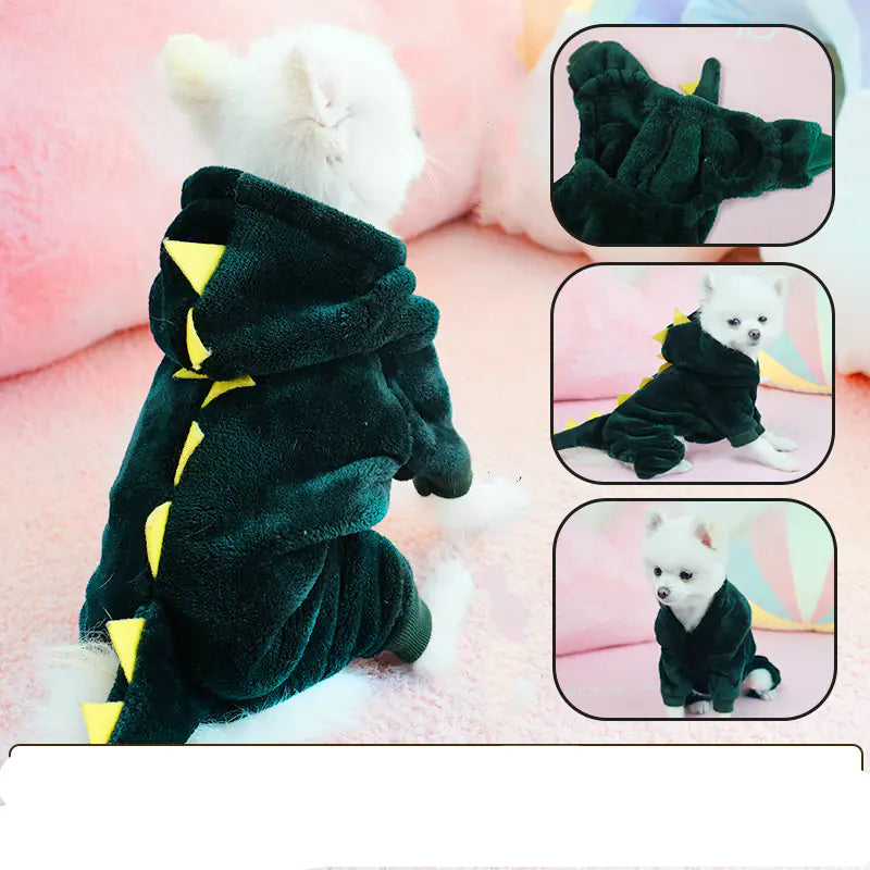 Thick Winter Clothes for Small Dogs and Cats