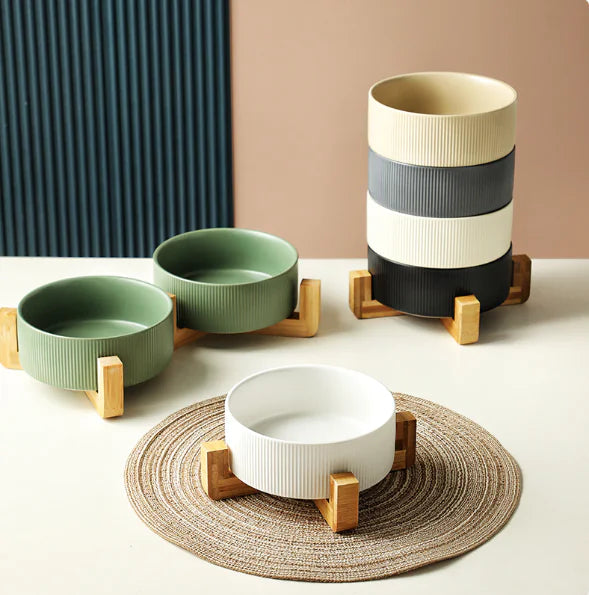 Stable Pet Ceramic Bowl