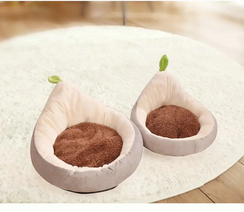 Detachable Avocado Kennel for Small Dogs and Cats