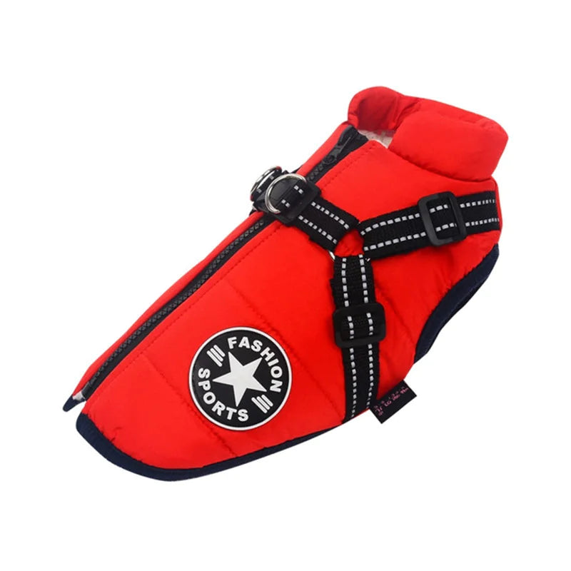 Large Dog Winter Coat – Warm & Waterproof