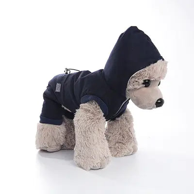 Thick Cotton Dog Coat for Pomeranian and Teddy